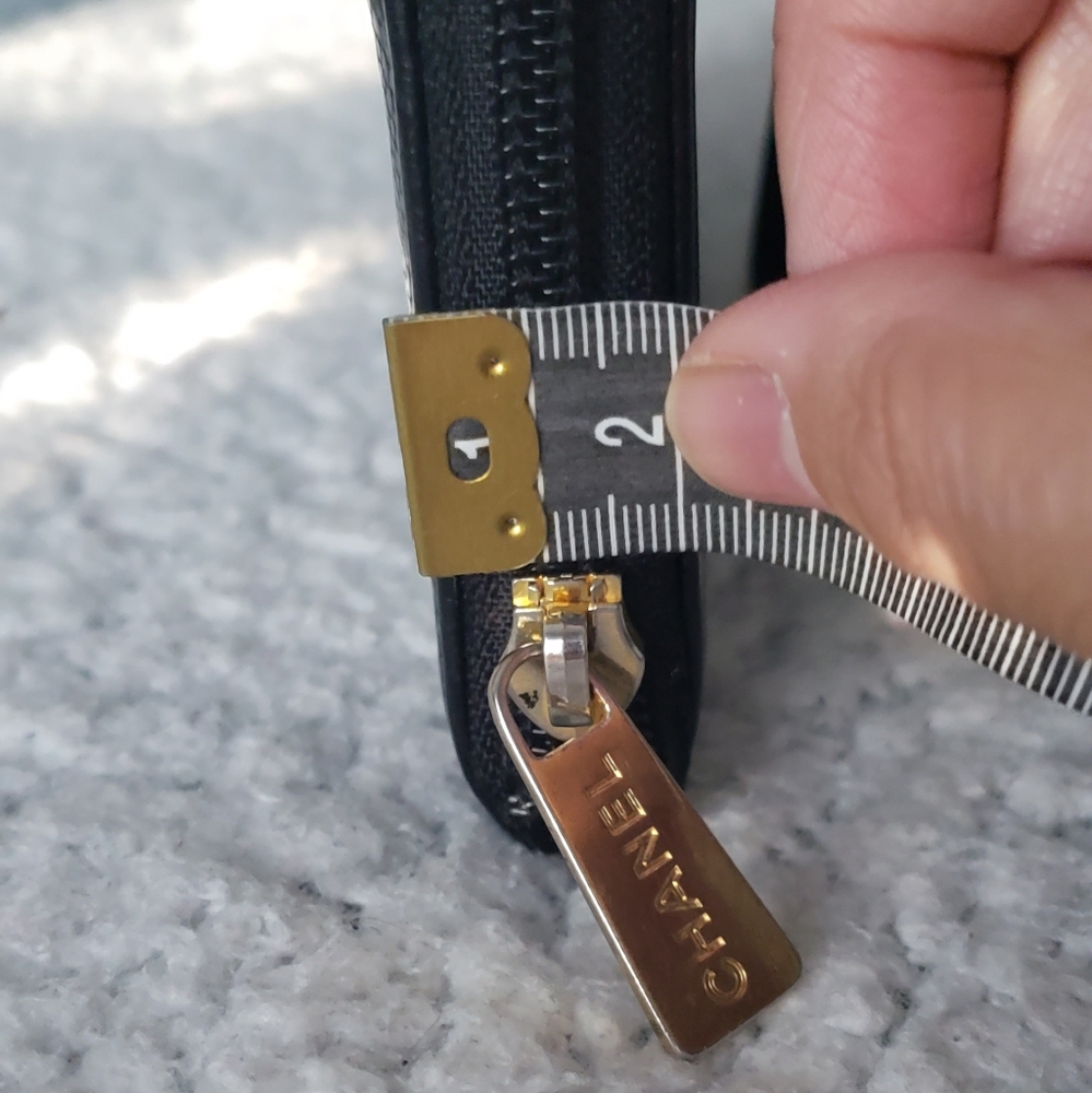 Authentic Pre-owned Chanel Caviar Leather Long Zippy Wallet - Picture 5 of 16